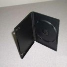 1000 SINGLE DVD CASES W/LOGO, BLACK - PSD10