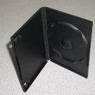 1000 NEW BLACK SINGLE DVD / CD CASES - PSD12