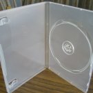 1000 NEW CLEAR SINGLE DVD CASES W/M-LOCK - PSD23M