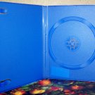 500 NEW STANDARD DVD CASES, BLUE Opaque - BL71