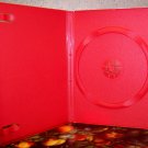 500 NEW STANDARD DVD CASES, RED Opaque - BL72