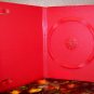 50 NEW STANDARD DVD CASES, RED Opaque - BL72