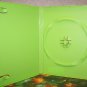 50 NEW STANDARD DVD CASES, GREEN Opaque - BL73