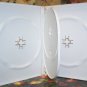 50 SLIM QUAD DVD CASES, WHITE - PSD76