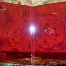 500 NEW STANDARD DVD CASES, RED Translucent - BL72HD