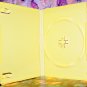 50 NEW STANDARD DVD CASES, YELLOW Opaque - BL70