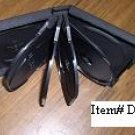 100 MULTI 9 DVD CASE, W/LOGO, BLACK - DH9 - Holds 9 Discs