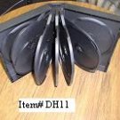 100 ELEVEN 11 DISC DVD CASE, BLACK - DH11