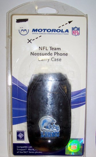 NFL Team Neosuede Phone Carry Case - Detroit Lions