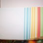 1500 WHITE CD DVD PAPER SLEEVES W/COLOR TRIM - JS1206