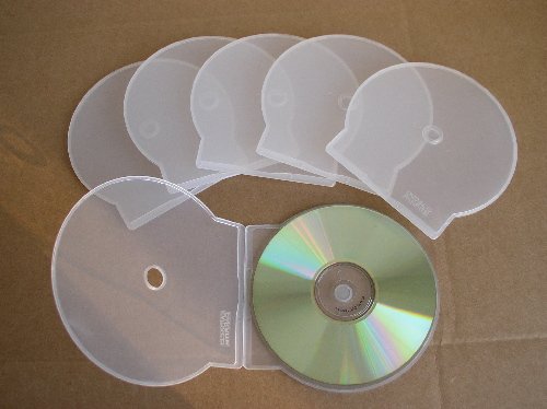 1000 Dering Original Clear Clamshell Cd Cases - 60001