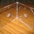 200 DOUBLE SLIM CD JEWEL CASES W/CLEAR TRAY BL115