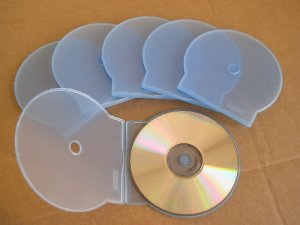 200 BLUE CLAMSHELL CASES - JS104