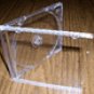200 NEW SINGLE JEWEL CASES W/ CLEAR TRAY - KC04PK