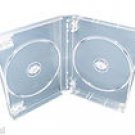 25 New Quality Rare 27mm 2-DVD Cases w/Patented M-LOCK, Super Clear DB27-2C-FM-N