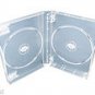 25 New Quality Rare 27mm 2-DVD Cases w/Patented M-LOCK, Super Clear DB27-2C-FM-N