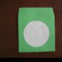 400  3" GREEN MINI CD-R PAPER SLEEVE ENVELOPE JS208