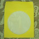 400 3" YELLOW MINI CD-R PAPER SLEEVE ENVELOPE JS210