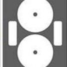 FREE SHIP 500 FULL COVERAGE ECONOMATTE CD & DVD LABELS, 2 UP,CLP-192239X5 SAL