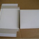 250 PCS 25 PT WHITE CARDBOARD CD DVD CASE MAILER - JS30