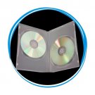 100 7mm Slim Double Clear DVD Cases D7DDC