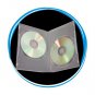 100 7mm Slim Double Clear DVD Cases D7DDC