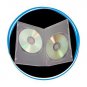100 7mm Slim Double Clear DVD Cases D7DDC