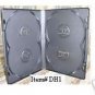 50  OVERLAP QUAD DVD CASES - DH1 - Holds 4 Discs!