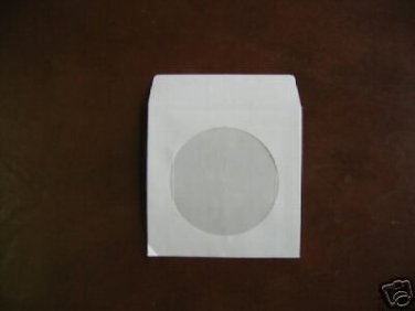 400  3" WHITE MINI CD-R PAPER SLEEVE ENVELOPE JS206