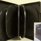 40 MULTI 10 DVD CASE, BLACK - SF004