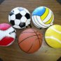 80 SPORTS CD WALLETS - HOLDS 24 CDS EACH - SPORTS