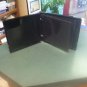 50 Twelve  DISC MULTI-PACK POLY CASE BLACK W 6 DOUBLE SIDED BLACK SLVS  PP12BLK