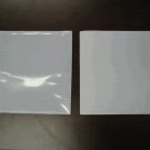 200 POLY CD SLEEVES W/GRAPHIC WINDOW, ADHESIVE BACK V5