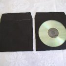 1000  BLACK CD PAPER SLEEVES w/ WINDOW & FLAP -  PSP40