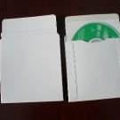 100 CARDBOARD CD/DVD MAILER W/SEAL, SEAM & FLAP-JS93