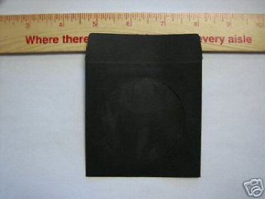 2000  3" BLACK MINI CD-R PAPER SLEEVE ENVELOPE JS213