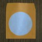 1000 ORANGE CD PAPER SLEEVES w/ WINDOW & FLAP -  JS203
