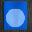 500  BLUE CD PAPER SLEEVES w/ WINDOW & FLAP -  JS205