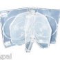 52 New Quality Slim 27mm 8-DVD Cases w/Patented M-LOCK, Super Clear DB27-8C-FM-N