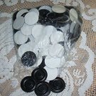 1000 CD VACUUM HUB W/ADHESIVE BACKING, BLACK - VACHUB