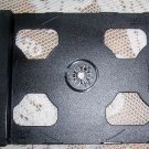 800 DOUBLE CD SMART TRAYS BLACK - 2CDSMTRAY