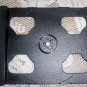800 DOUBLE CD SMART TRAYS BLACK - 2CDSMTRAY