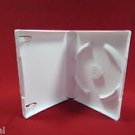 50 NEW 27MM WHITE TRIPLE 3 DVD CASE,STACKABLE HUB YZY3