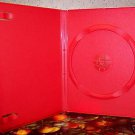 100 NEW STANDARD DVD CASES, RED Opaque - BL72