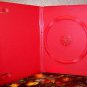 100 NEW STANDARD DVD CASES, RED Opaque - BL72