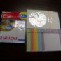 1500 WHITE CD DVD SLEEVES W/COLOR TRIM - JS1206