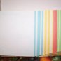 150 WHITE CD DVD PAPER SLEEVES W/COLOR TRIM - JS1206