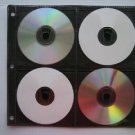 100 BINDING SLEEVES, 8 DISK, BLACK - SF005BLK