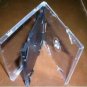 100 SLIM TRIPLE CD JEWEL CASE W/ BLACK TRAY - SLIM3CD