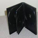 100 TRIPLE DVD CASES, BLACK - PSD50